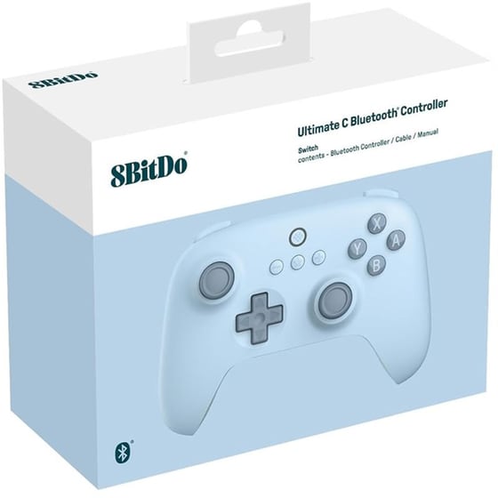 8Bitdo Ultimate C Ασύρματο Controller για Switch - Μπλε image 4
