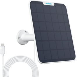 Ηλιακό Πάνελ Reolink Solar Panel 3 12W για Μπαταριοκίνητες Κάμερες USB-C - Λευκό