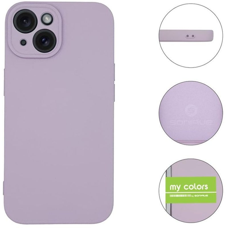 Θήκη Apple iPhone 15 - Sonique My Colors - Βιολετί SONIQUE