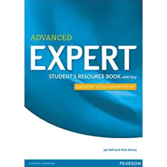 Expert Advanced 3rd Edition Student's Resource Book with Key image 0
