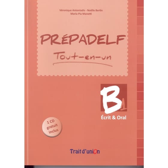 Prepadelf B1 Tout en un Ecrit et Oral Manuel Numerique image 0