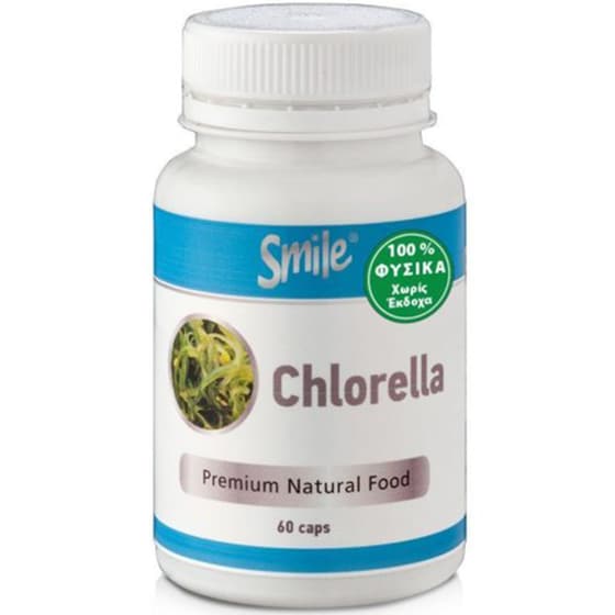 Ειδικό Συμπλήρωμα Διατροφής Smile Chlorella - 60 κάψουλες image 0