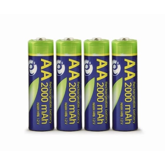 Energenie Rechargeable Aa Instant Batteries Ready To Use 2000mah 4pcs Blister image 1