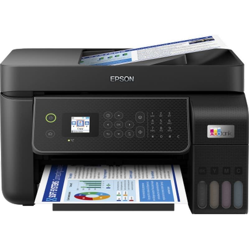 EPSON EPSON EcoTank L5310 Εχρωμο Πολυμηχάνημα Inkjet Α4 με δοχεία μελανιού, WiFi, Ethernet