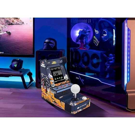 Retro Φορητή Κονσόλα My Arcade Space Invaders Joystick Player image 2
