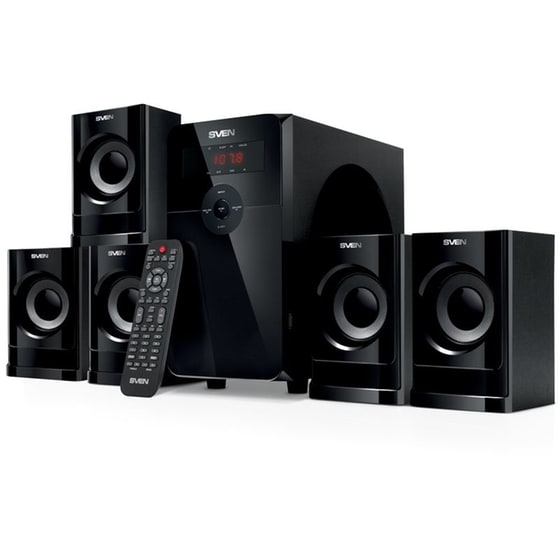 Ηχεία Υπολογιστή 5.1 SVEN HT-201 20W - Μαύρο image 0