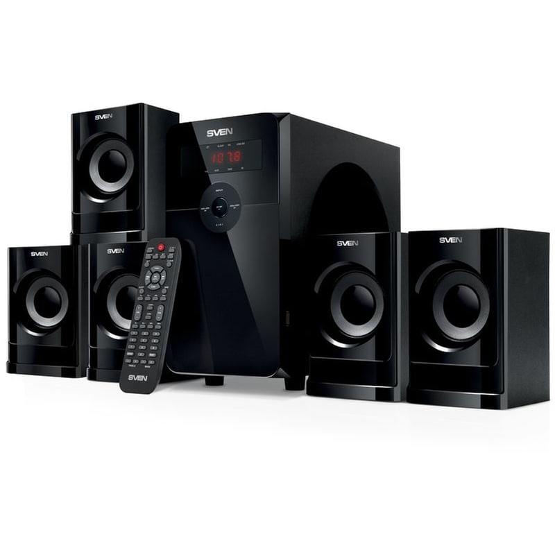 Ηχεία Υπολογιστή 5.1 SVEN HT-201 20W - Μαύρο SVEN