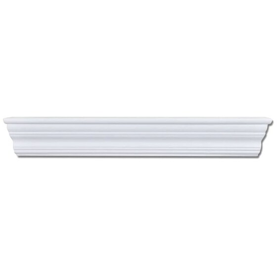 Ράφια Τοίχου VidaXL από MDF 61x9.5x9 cm 2 Τμχ - Λευκό image 3