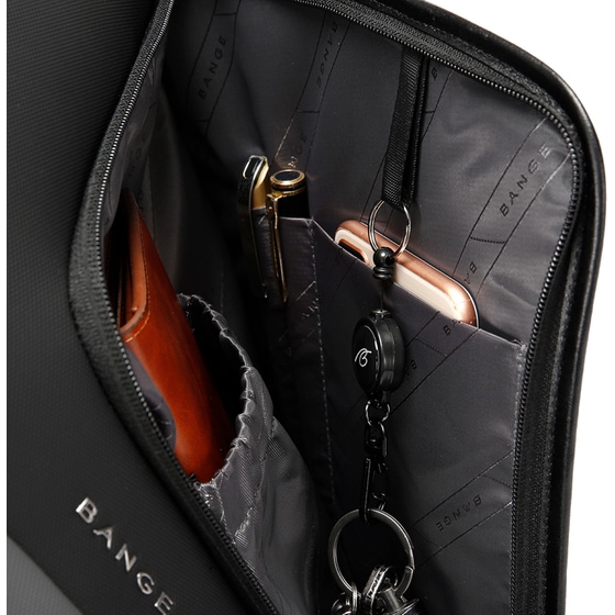Τσάντα Laptop Bange 2913 15.6" Αδιάβροχη - Γκρι image 6