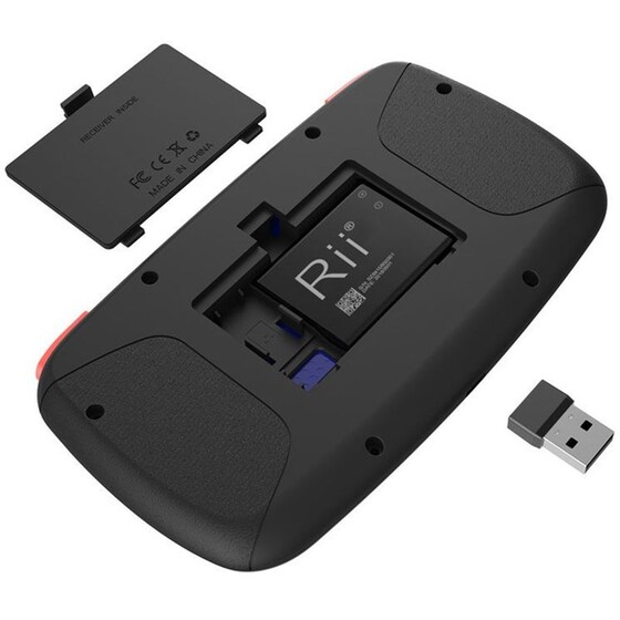 RIITEK Mini i4 Ασύρματο Πληκτρολόγιο - Μαύρο (US) image 3