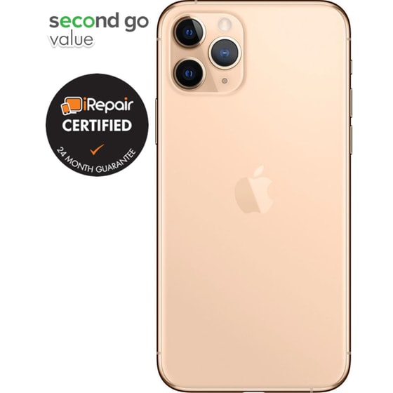 Μεταχειρισμένο Apple iPhone 11 Pro Max 64GB Gold second go value Certified by iRepair image 3