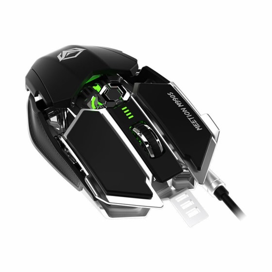 Meetion M990s RGB Gaming Ενσύρματο Ποντίκι Μαύρο image 3