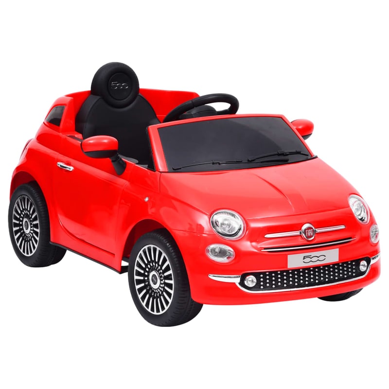 Παιδικό Αυτοκίνητο VidaXL Fiat 500 Κόκκινο