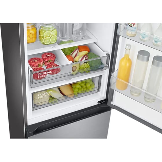 Ψυγειοκαταψύκτης SAMSUNG RB38A7B6AS9/EF No Frost 387 Lt - Inox image 4