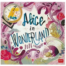 Ημερολόγιο Τοίχου Legami 2026 Alice in Wonderland 30x29cm