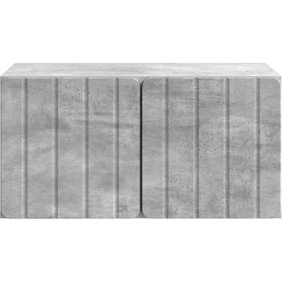 Επιτοίχιο Έπιπλο Τηλεόρασης VidaXL 59.5x41x30 cm - Γκρι image 5