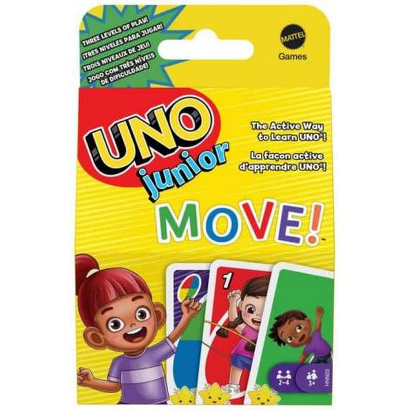 Νέο Uno Junior Επιτραπέζιο (Mattel)