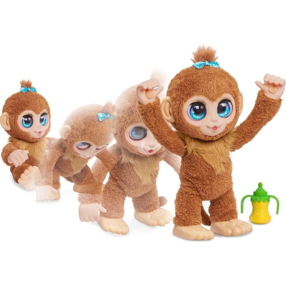 Λούτρινο Διαδραστικό FurReal Peanut the Playful Monkey Η Μαϊμουδίτσα με Κίνηση & Ήχο 38cm image 9