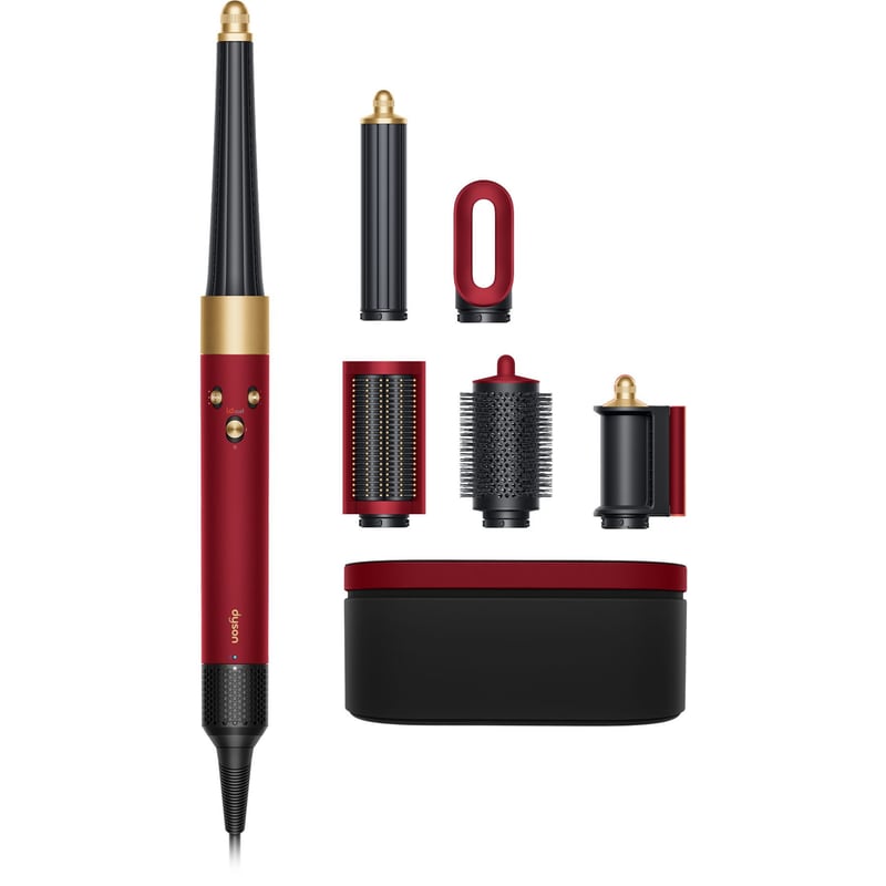 DYSON DYSON AIRWRAP HS08 596926-01 I.D. STRAIGHT+ WAVY Multistyler Red Velvet/Gold