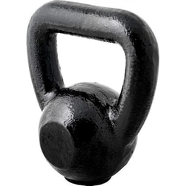 Kettlebell Amila από Σίδηρο 8 kg Εμαγιέ Μαύρο