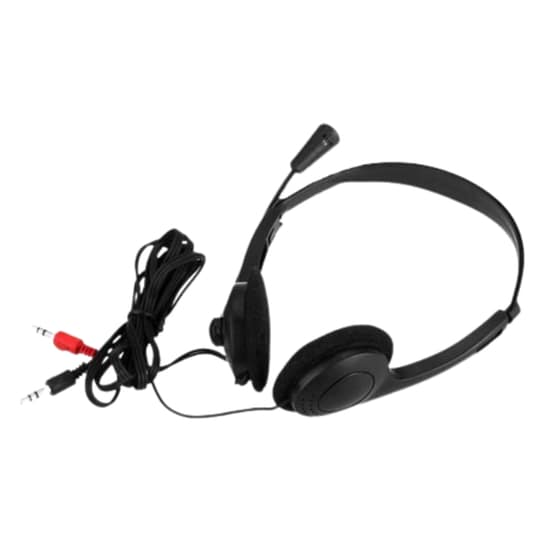 Ακουστικά Headset Mee-ole PC-900 με Μικρόφωνο Ακουστικά Κεφαλής Μαύρο image 1