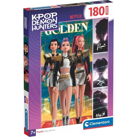 Παζλ Clementoni K-Pop Demon Hunters K-Pop Demon Hunters Super Color (180 Κομμάτια) image 0