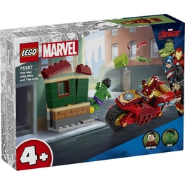 LEGO® Marvel Iron Man with Bike and The Hulk (76287)