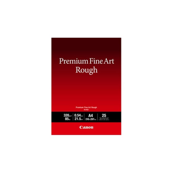 Canon Fa-rg 1 Premium Fine Art Rough A 4, 25 Sheet, 320 G image 0