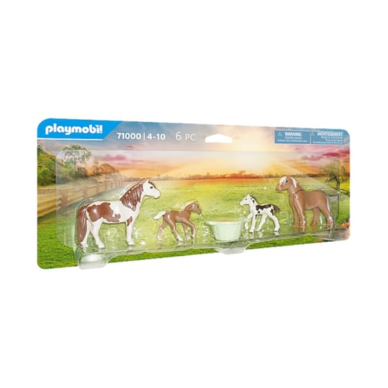 PLAYMOBIL 2 Ισλανδικά άλογα με πουλάρια (71000) image 0