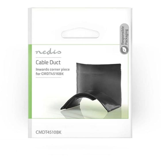 Διαχειριστής Καλωδίων Nedis CMDT4510BK - Μαύρο image 4