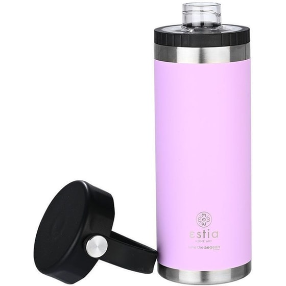 Μπουκάλι Θερμός Estia Home Art Save The Aegean Chug Lavender Purple 500 ml image 3