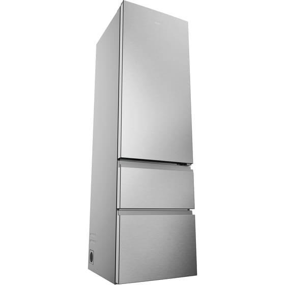 HAIER HTR3620ENMG Total No Frost 414 Lt Inox Ψυγειοκαταψύκτης image 2