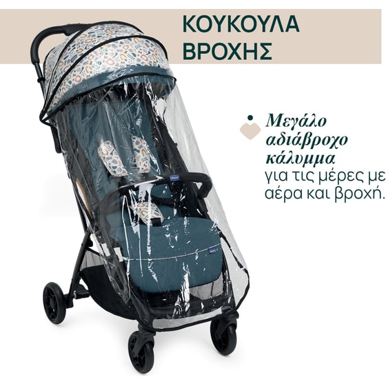 Chicco Καρότσι Μωρού Glee Joyful Teal image 5