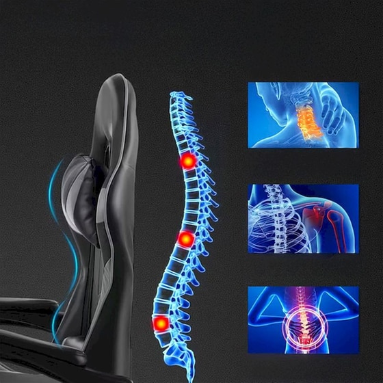 Καρέκλα Gaming/ Εργασίας Aria Trade RC-K-1970 - Μαύρη/ Γκρι image 4