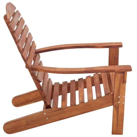 Καρέκλα Vidaxl Adirondack από Μασίφ Ξύλο Ακακίας 69x96x89cm - Καφέ image 3