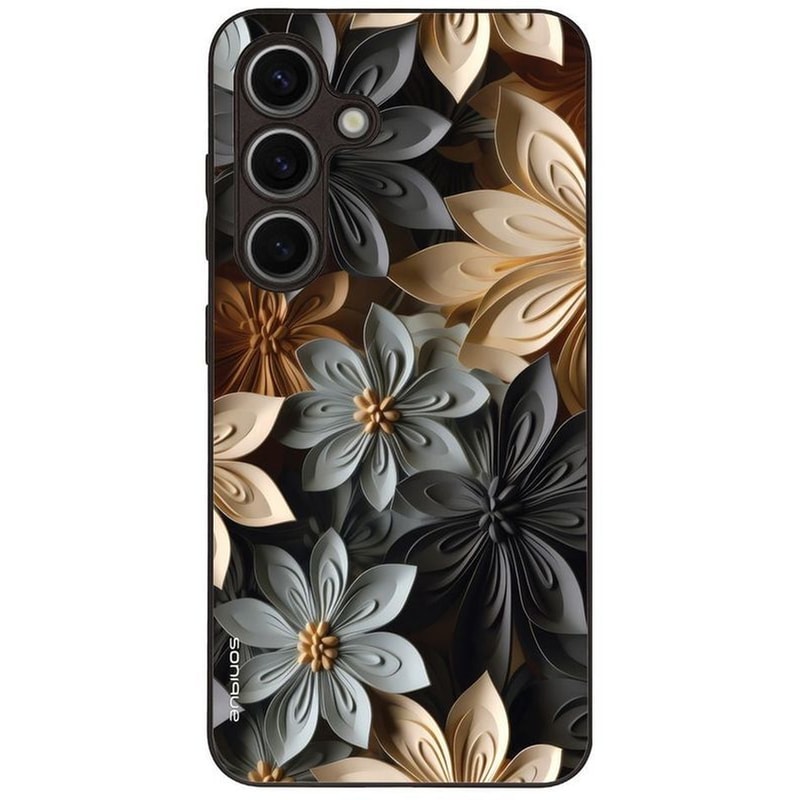 Θήκη Samsung Galaxy S24 - Sonique 3D Flower Series - Gray