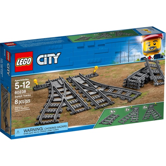 LEGO® City Trains Switch Tracks (60238) image 0