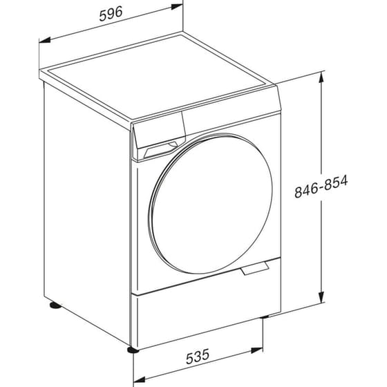MIELE WQ1000WPS Nova Edition 9 kg 1.600 Στροφές Λευκό με Wi-Fi Πλυντήριο Ρούχων image 6
