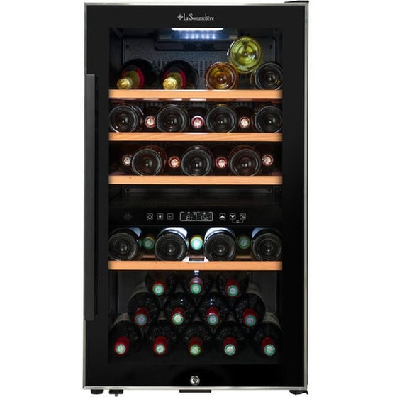 LA SOMMELIERE ECS51.2Z για 49 Μπουκάλια Μαύρο Συντηρητής Κρασιών image 6