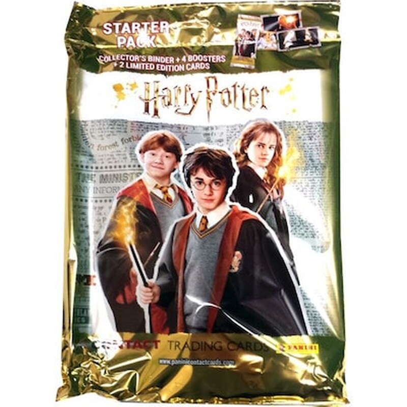 Harry Potter Contact Trading Card Starter Pack