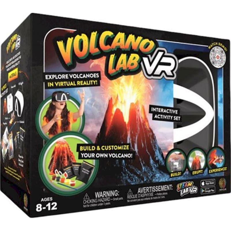 Volcano Lab Vr Επιστημονικό Σετ Εικονικής Πραγματικότητας (Abacus Brands)