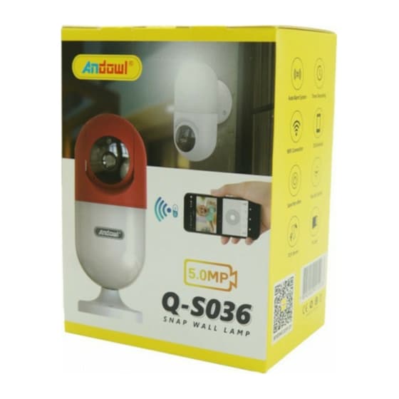 Ασύρματη IP Camera Andowl Q-S036 HD Dome με Μικρόφωνο και Ηχείο image 1