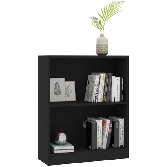 Βιβλιοθήκη VidaXL από Ξύλο 60x24x76 cm - Μαύρο image 4