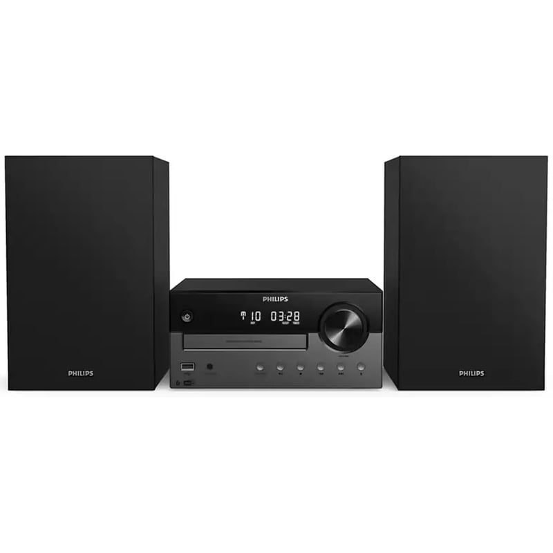 PHILIPS Ηχοσύστημα Philips TAM4505 2.0 60W Με CD/Digital Media Player/DAB+ - Μαύρο