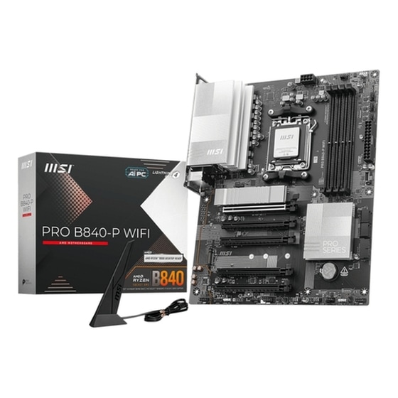 MSI PRO B840-P WIFI Motherboard ATX με AMD AM5 Socket 7E57-001R image 3