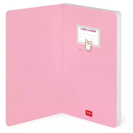 Σημειωματάριο Legami Ριγέ Medium Corgi image 2