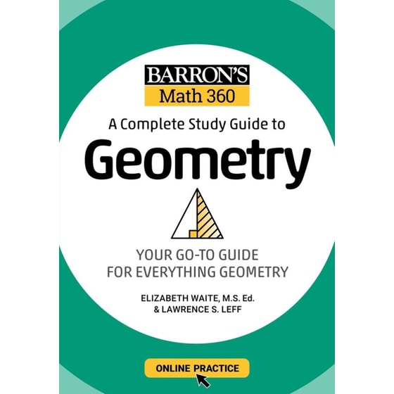 Barron's Math 360: A Complete Study Guide to Geometry with Online Practice image 0