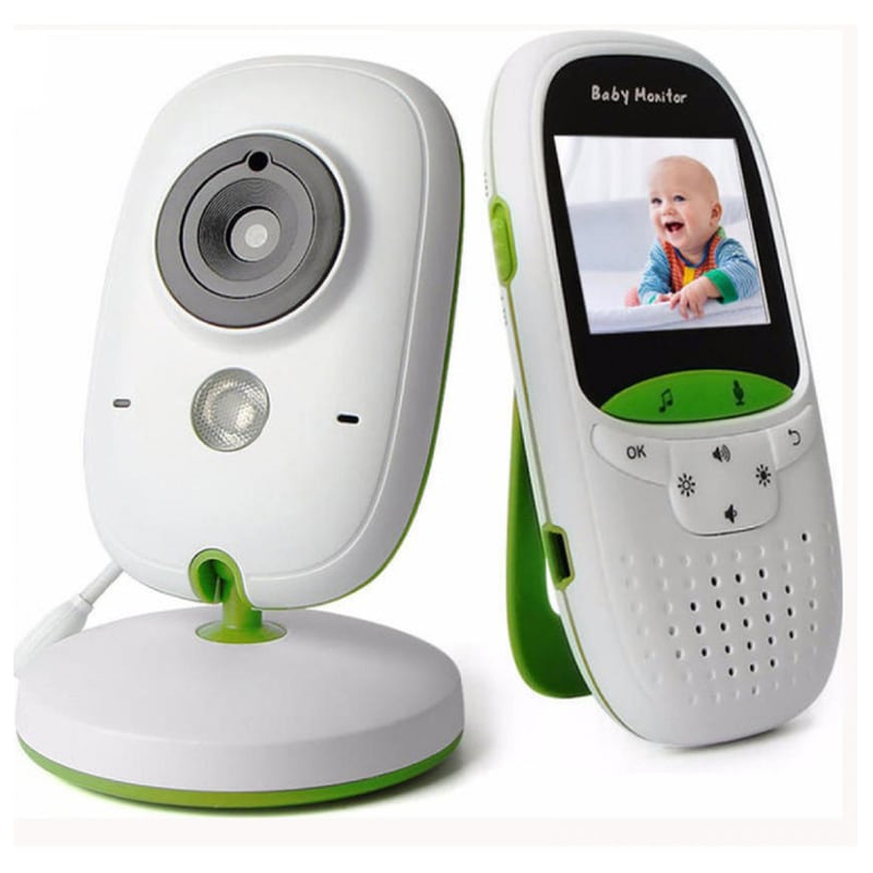 OEM Baby Monitor Vb602 Κάμερας Ήχου 2 - Λευκό/Πράσινο