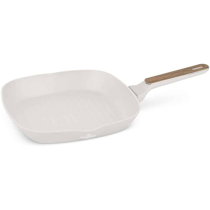 Αντικολλητική Γκριλιέρα BERLINGER HAUS Taupe Collection BH-8316 28 cm Λευκό