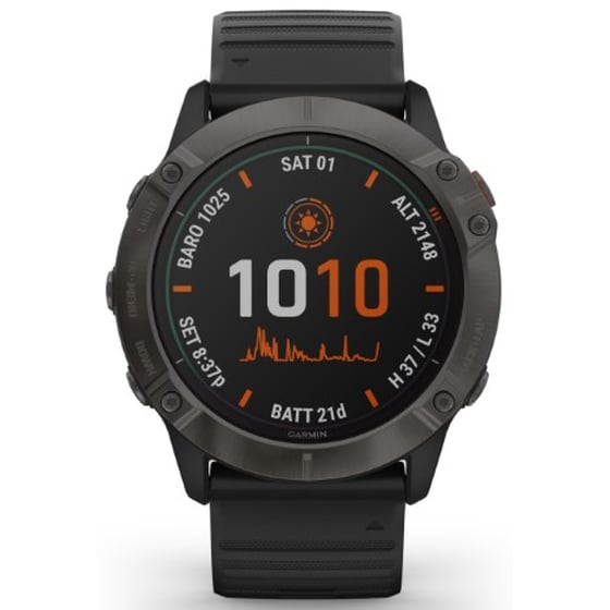 Smartwatch Garmin Fenix 6X Pro Solar 51mm Μαύρο image 0